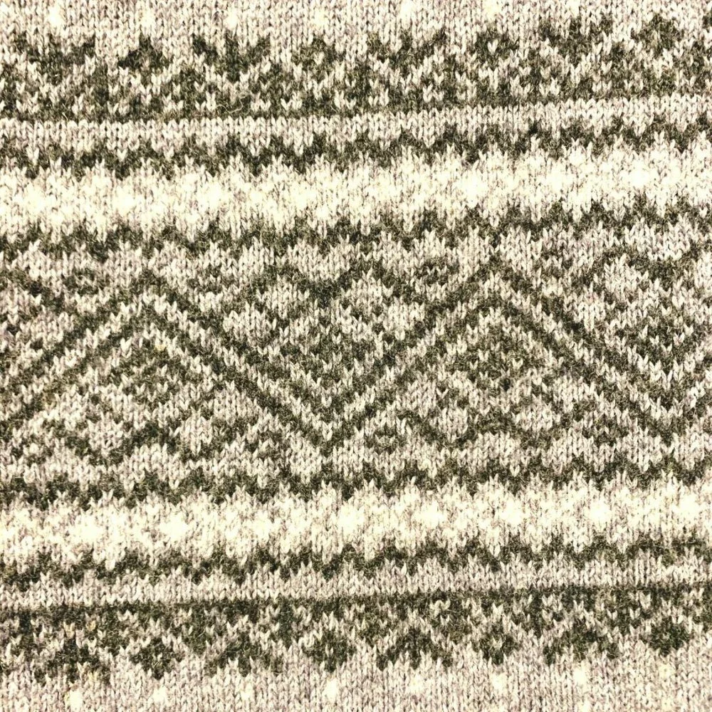 Woolrich Fair Isle Wool Petite Sweater Dress Tunic‎